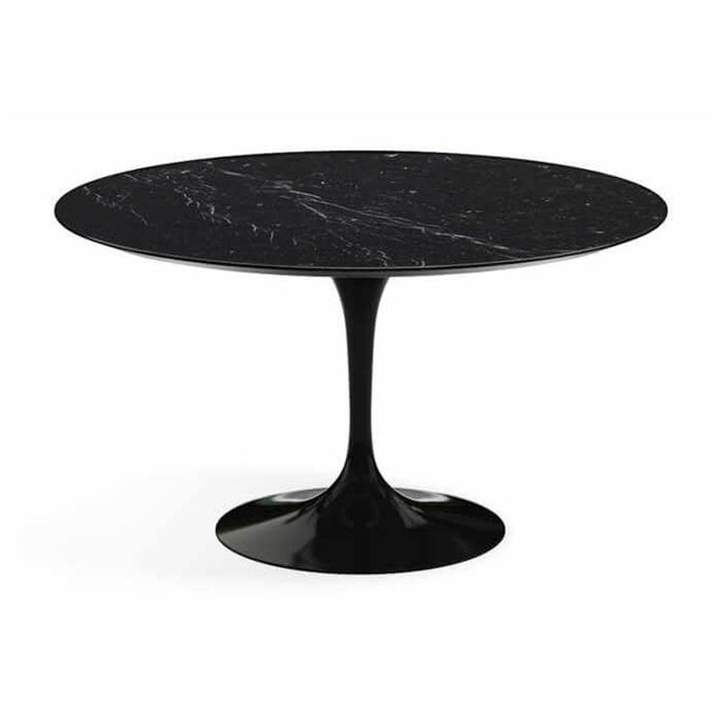 Mesa TULIP Mármol Marquina Negro